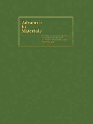 cover image of Advances in Materials